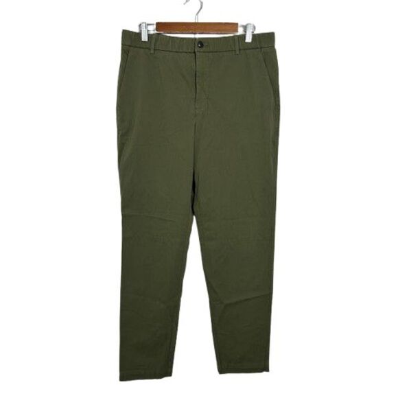 Everlane Other - Everlane Chino Pants Mens 34x32 Uniform Green Performance Stretch Slim Fit